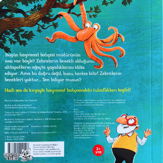 Hayvanat Bahçesinde Ters Olan Ne? (3+ Yaş)