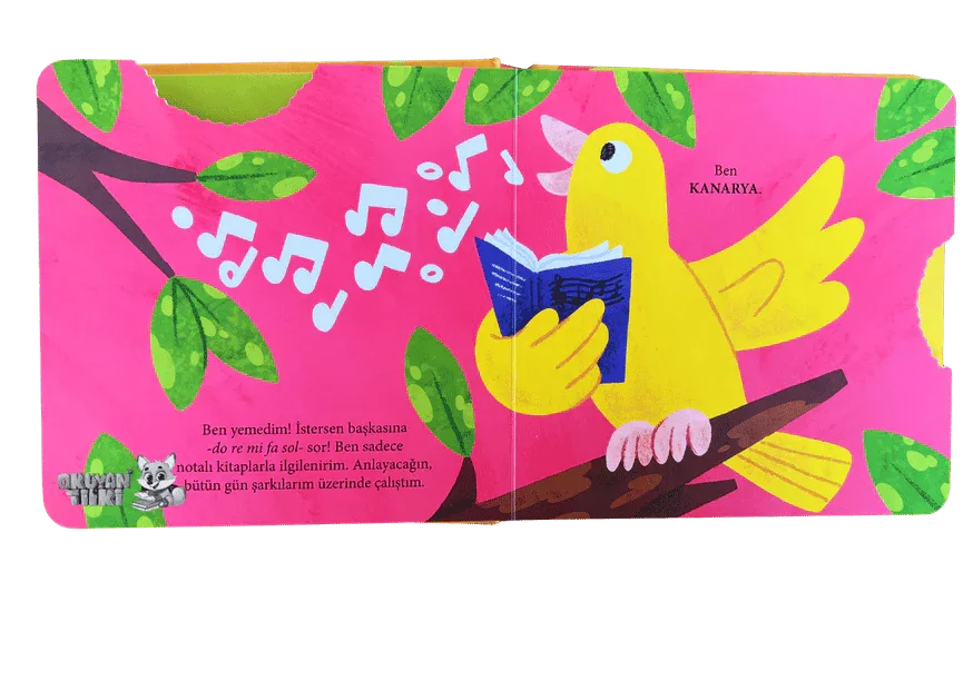 Tavşan'ın Kitabını Kim Yedi? (1+ Yaş) - Okuyan Tilki