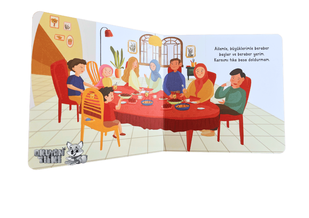 Nasıl Yemek Yerim - Adap Serisi (2+ Yaş)
