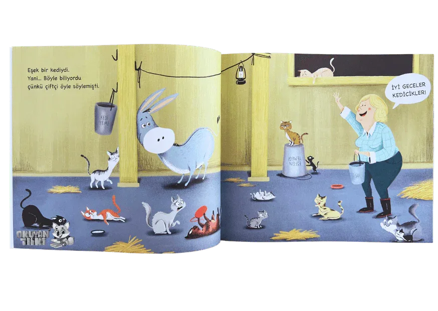 Ya Kedi Değilsem? (3+ Yaş) - Okuyan Tilki