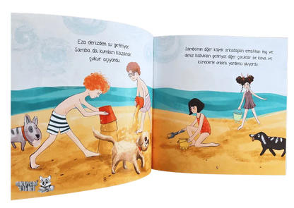 Ezo ve Samba Yaz Tatili (6+ Yaş) - Okuyan Tilki