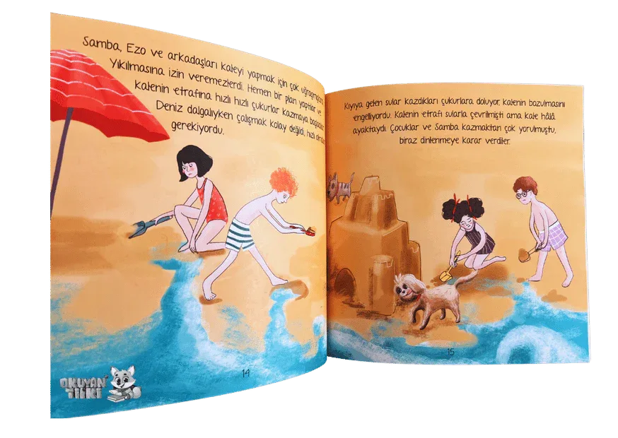 Ezo ve Samba Yaz Tatili (6+ Yaş) - Okuyan Tilki