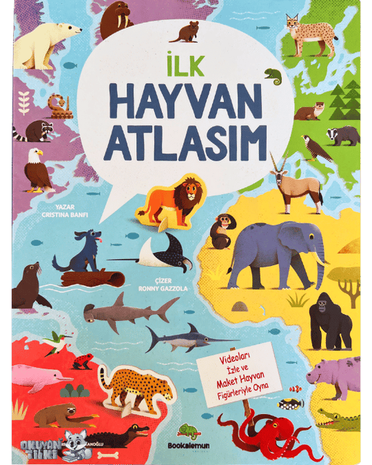 İlk Hayvan Atlasım (3+ Yaş)