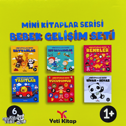 Mini Kitaplar Serisi - Bebek Gelişim Seti (6 Kitap, 1+ Yaş)