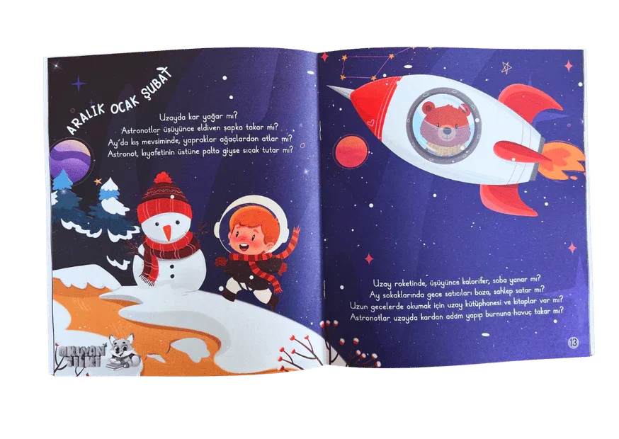 Astronot Mevsimi (3+ Yaş) - Okuyan Tilki