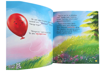 Kırmızı Balon Uçuyor (3+ Yaş) - Okuyan Tilki