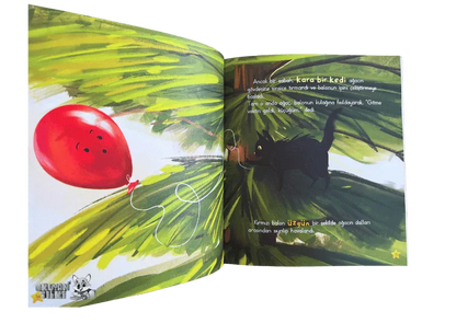 Kırmızı Balon Uçuyor (3+ Yaş) - Okuyan Tilki