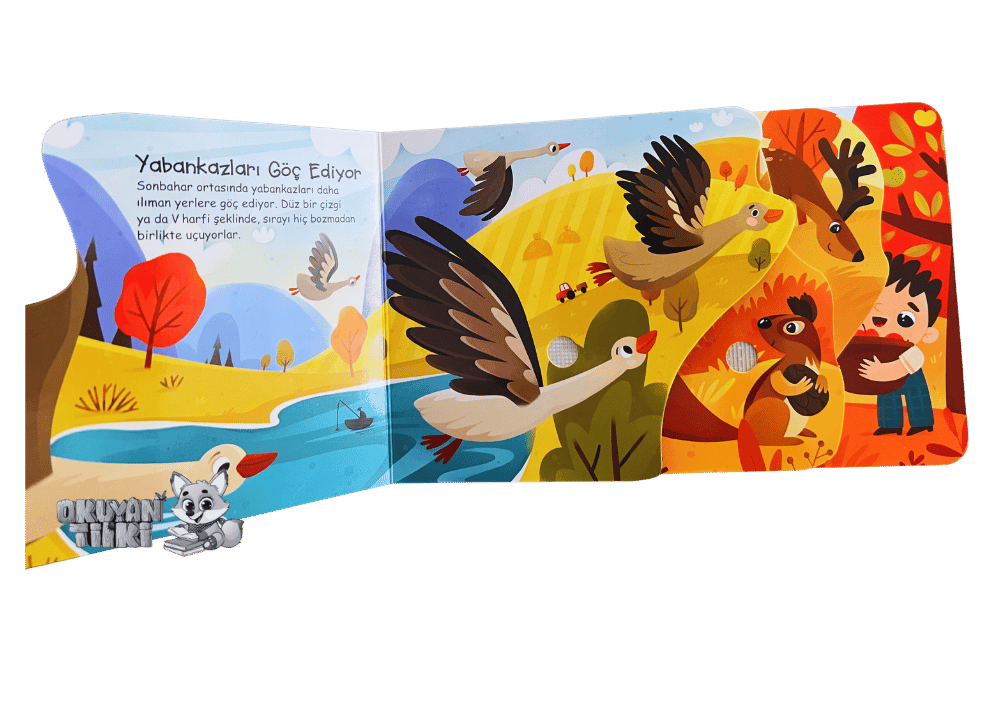 Çalışkan Doğa – Sonbahar – Sesli Kitaplar (Soundbuch)