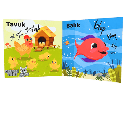 Mini Kitaplar Serisi - Bebek Gelişim Seti (6 Kitap, 1+ Yaş)