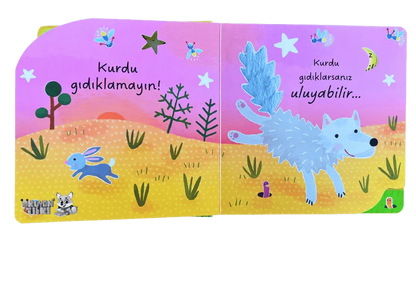 Ayıyı Gıdıklamayın! – Dokun Hisset Sesli Kitaplar (0+ Yaş) - Okuyan Tilki