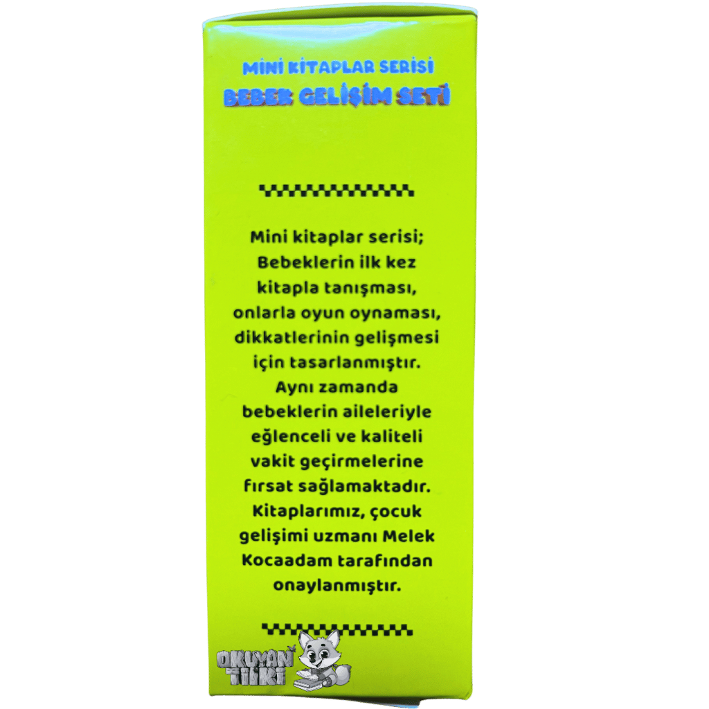 Mini Kitaplar Serisi - Bebek Gelişim Seti (6 Kitap, 1+ Yaş)