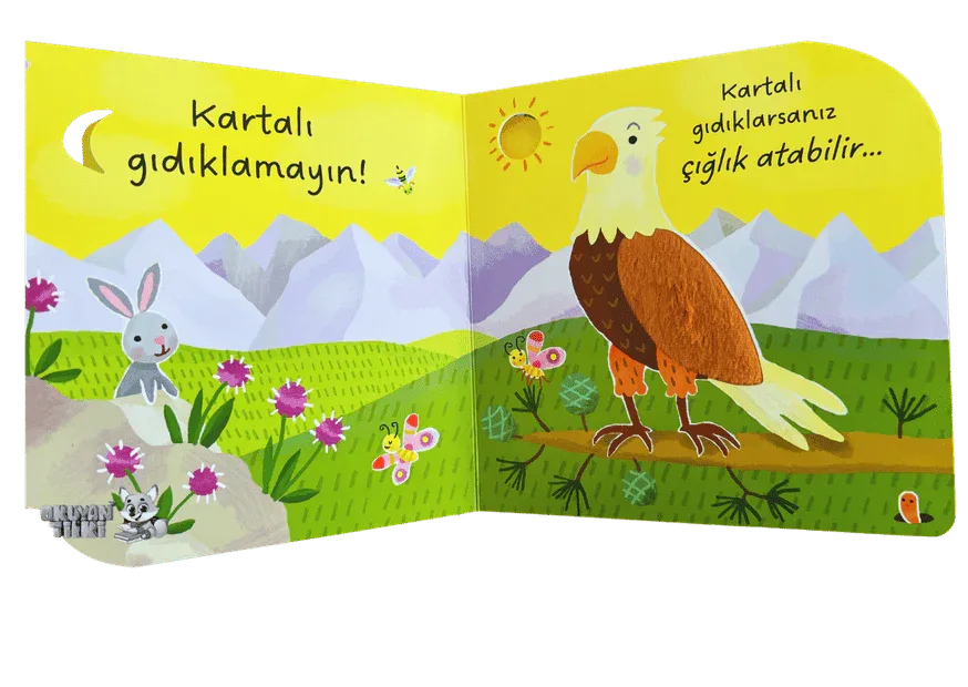 Ayıyı Gıdıklamayın! – Dokun Hisset Sesli Kitaplar (0+ Yaş) - Okuyan Tilki