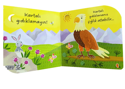 Ayıyı Gıdıklamayın! – Dokun Hisset Sesli Kitaplar (0+ Yaş) - Okuyan Tilki