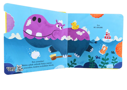 Panda'nın Kitabını Kim Yedi? (1+ Yaş) - Okuyan Tilki