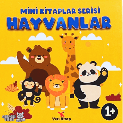 Mini Kitaplar Serisi - Hayvanlar (1+ Yaş)