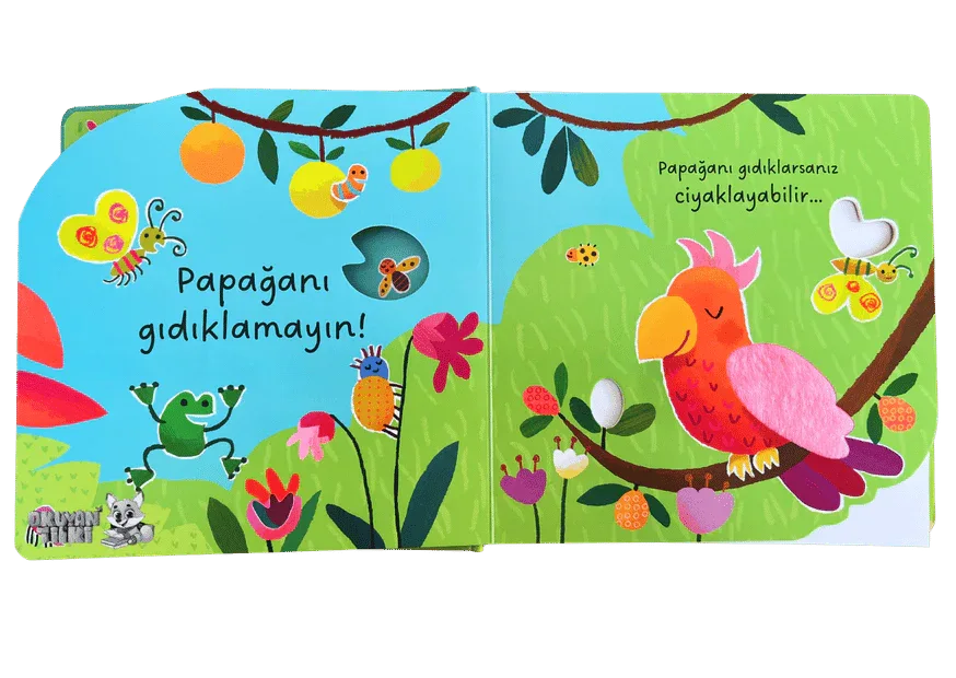 Suaygırını Gıdıklamayın! – Dokun Hisset Sesli Kitaplar (0+ Yaş) - Okuyan Tilki