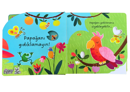 Suaygırını Gıdıklamayın! – Dokun Hisset Sesli Kitaplar (0+ Yaş) - Okuyan Tilki