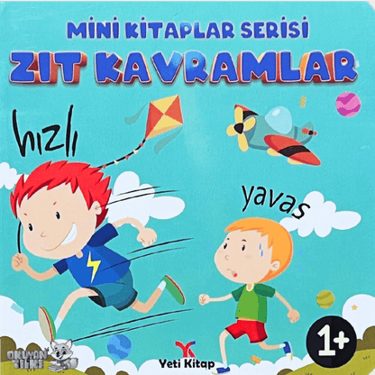 Mini Kitaplar Serisi - Zıt Kavramlar (1+ Yaş)