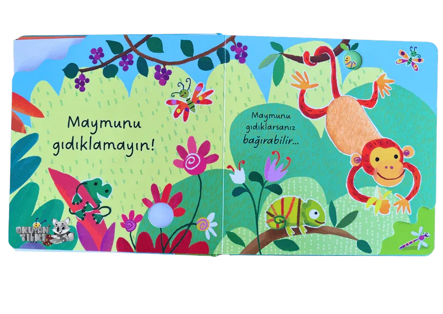 Suaygırını Gıdıklamayın! – Dokun Hisset Sesli Kitaplar (0+ Yaş) - Okuyan Tilki