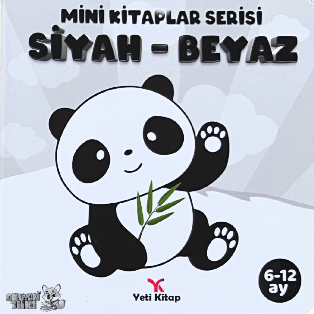 Mini Kitaplar Serisi - Siyah-Beyaz (0+ Yaş)