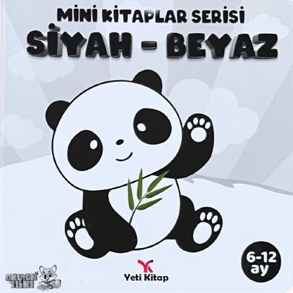 Mini Kitaplar Serisi - Siyah-Beyaz (0+ Yaş)