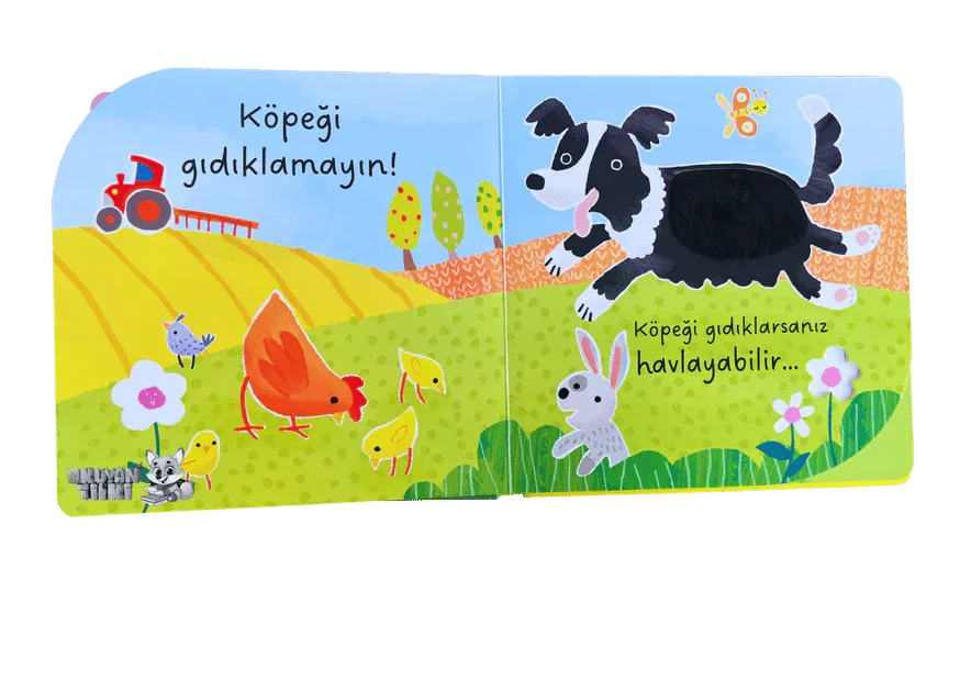 Eşeği Gıdıklamayın! – Dokun Hisset Sesli Kitaplar (0+ Yaş) - Okuyan Tilki