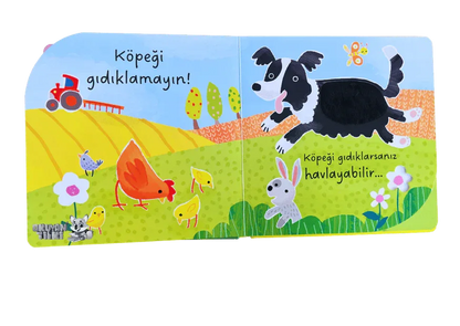 Eşeği Gıdıklamayın! – Dokun Hisset Sesli Kitaplar (0+ Yaş) - Okuyan Tilki