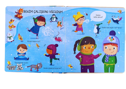 Neden? Vücudumuz - Pencereli Kitap (3+ Yaş) - Okuyan Tilki