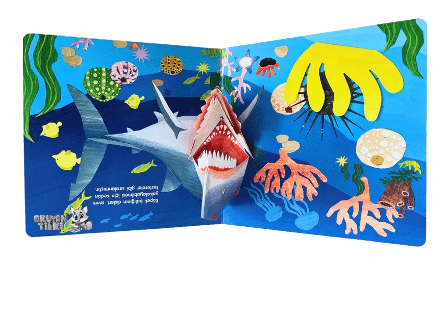 Bebeğimle Hayvanlar Âleminde - Sivri, Sivri, Çok Sivri (1+ Yaş, 3D Kitap) - Okuyan Tilki