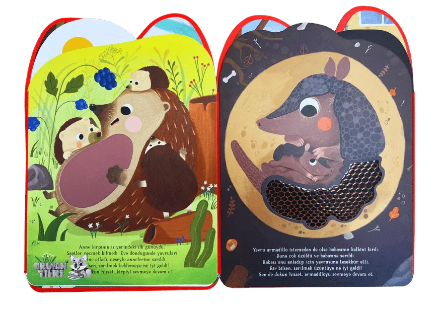 Dokun Hisset Tummy Time - Güvenli Bağlanma Başlıyor (Fühlbuch, 0+ Yaş) - Okuyan Tilki