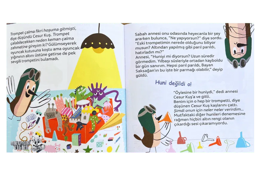 Cesur Kuş ve Bilge Kuş Konseri Kurtarıyor (2+ Yaş) - Okuyan Tilki