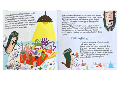 Cesur Kuş ve Bilge Kuş Konseri Kurtarıyor (2+ Yaş) - Okuyan Tilki