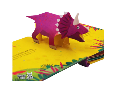 Üç Boyutlu Kitap - Dinozorlar (1+ Yaş) - Okuyan Tilki