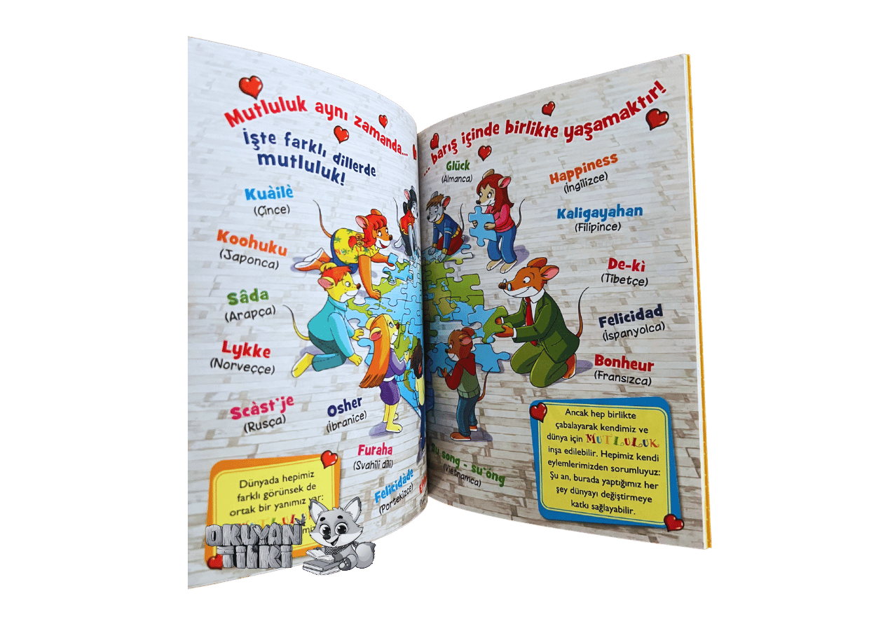 Mutluluk Üzerine Küçük Bir Kitap (8+ Yaş)