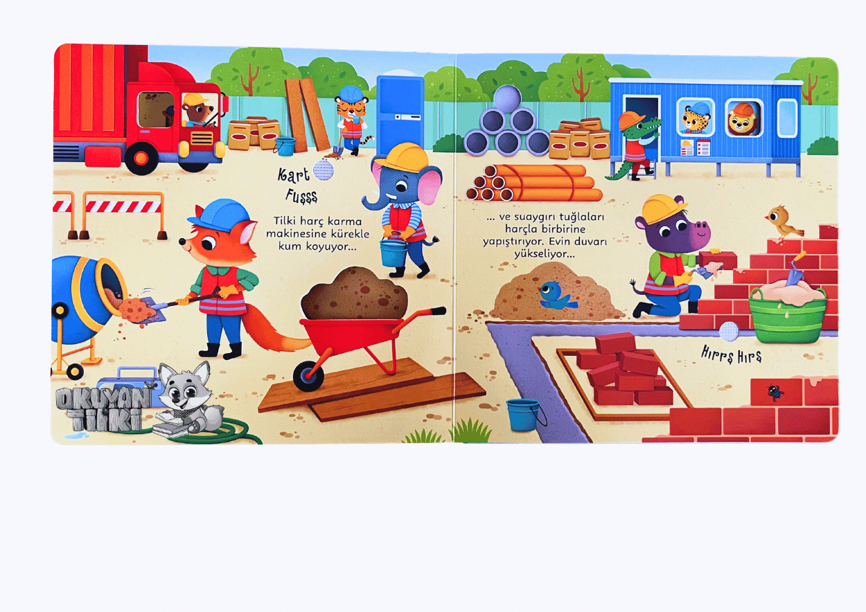 İnşaat Alanındaki Sesler -  Sesli Kitaplar (Soundbuch)