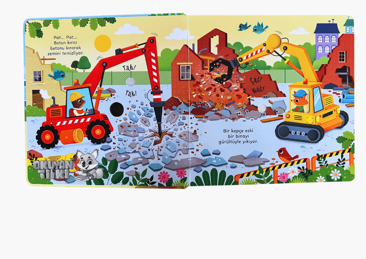 İnşaat Alanındaki Sesler -  Sesli Kitaplar (Soundbuch)