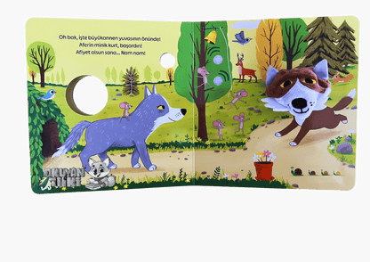 Minik Kurt Ormanda (Kuklalı Sesli Kitap, Soundbuch)