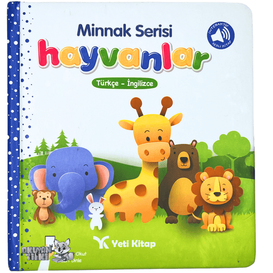 Minnak Serisi - Hayvanlar (İngilizce Destekli, 1+ Yaş)