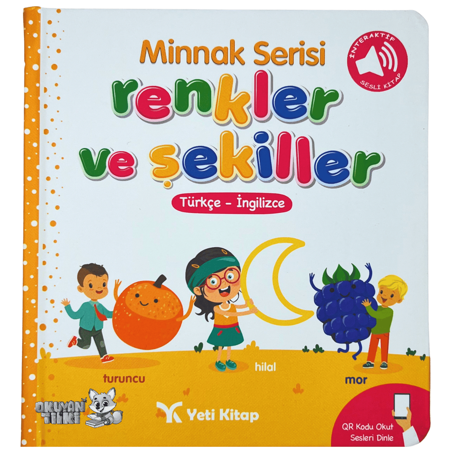 Minnak Serisi - Renkler ve Şekiller (İngilizce Destekli, 1+ Yaş)