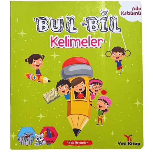 Bul-Bil Kelimeler (2-4 Yaş) - Okuyan Tilki