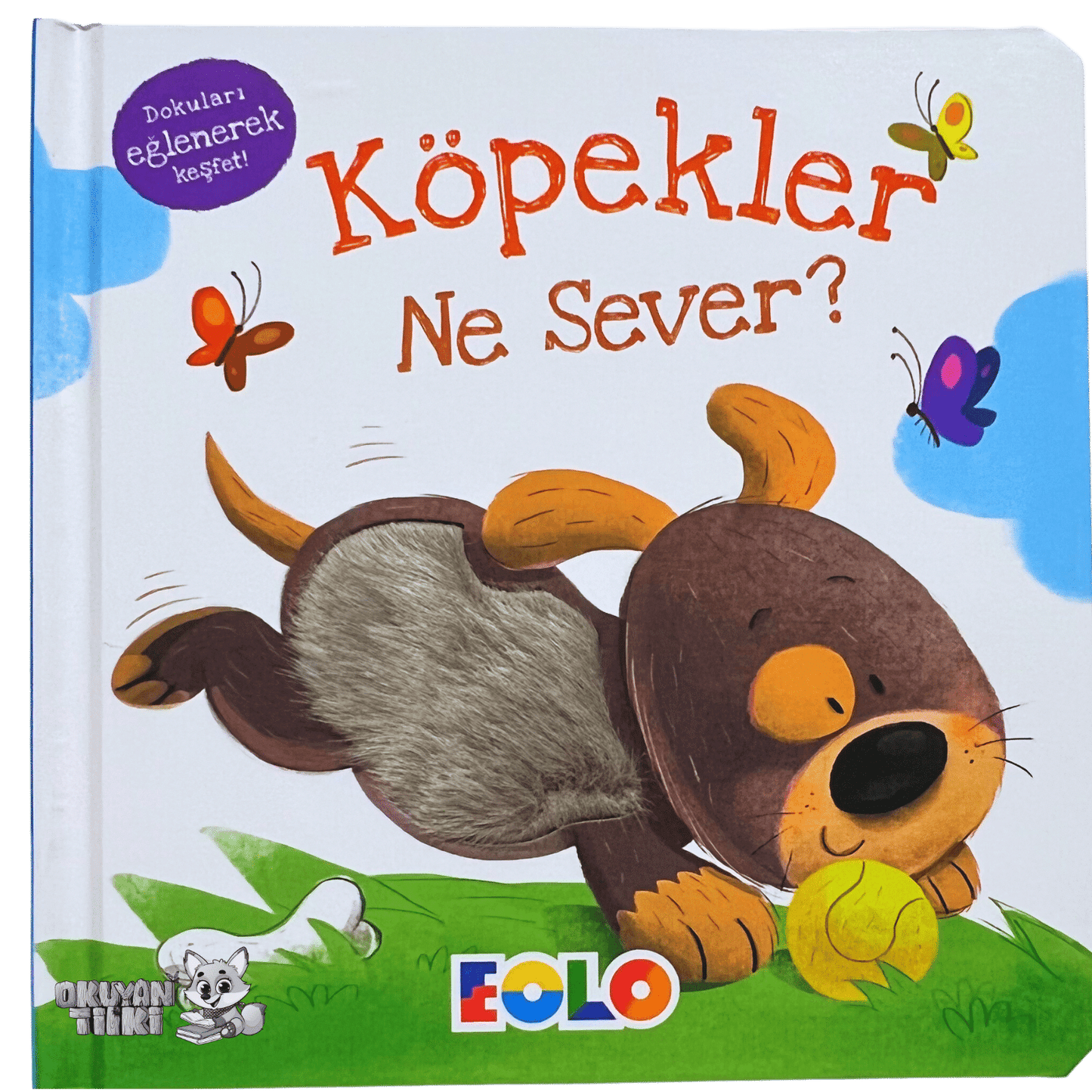 Köpekler Ne Sever? - Dokun Hisset Kitaplar (Fühlbuch, 2+ Yaş)