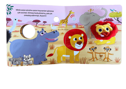 Minik Aslan Savanada (Kuklalı Sesli Kitap, Soundbuch)