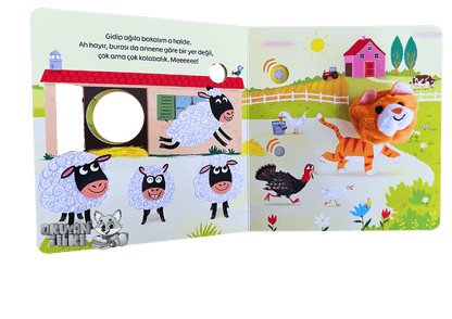 Minik Kedi Çiftlikte (Kuklalı Sesli Kitap, Soundbuch)