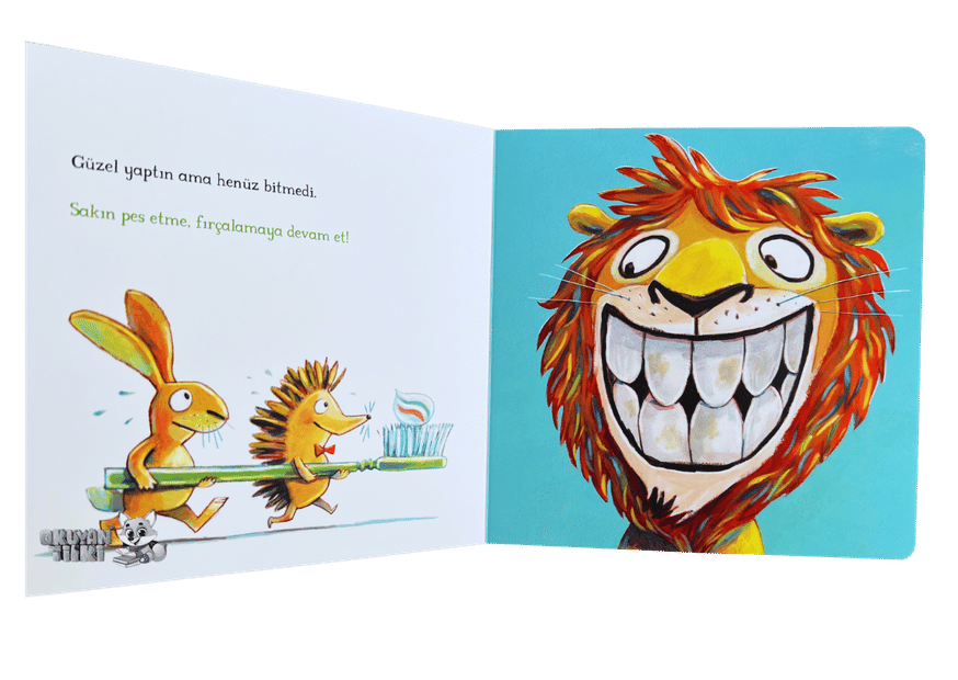 Aslana Yardım Edelim, Dişlerini Fırçalasın! (3+ Yaş)