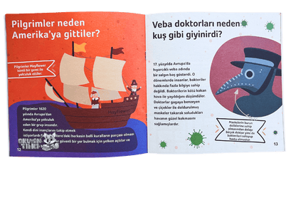 Şaşırtıcı Sorulara Eğlenceli Cevaplar - Tarih (3+ Yaş)