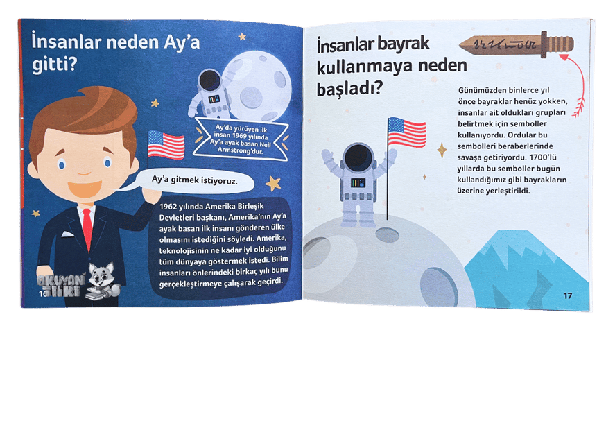 Şaşırtıcı Sorulara Eğlenceli Cevaplar - Tarih (3+ Yaş)