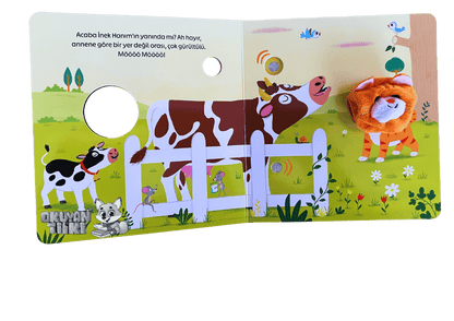 Minik Kedi Çiftlikte (Kuklalı Sesli Kitap, Soundbuch)