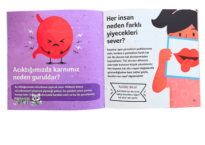 Şaşırtıcı Sorulara Eğlenceli Cevaplar - Vücudumuz (3+ Yaş)
