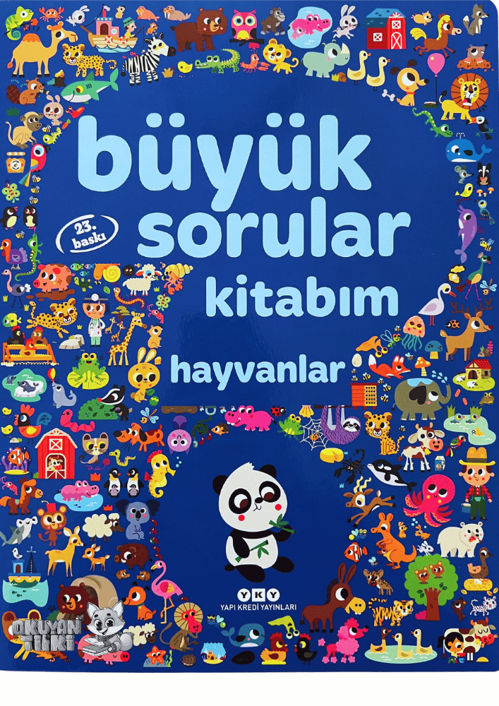 Büyük Sorular Kitabım - Hayvanlar (1+ Yaş)