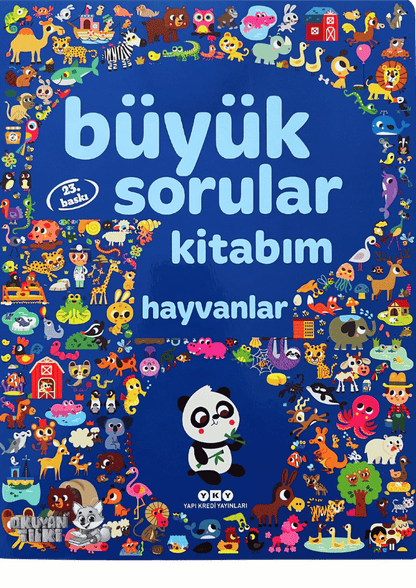 Büyük Sorular Kitabım - Hayvanlar (1+ Yaş)